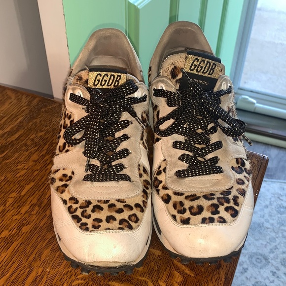 Golden Goose Starland Joggers in Leopard ASO Taylor Swift - Women’s size 37 (7) - Picture 2 of 16